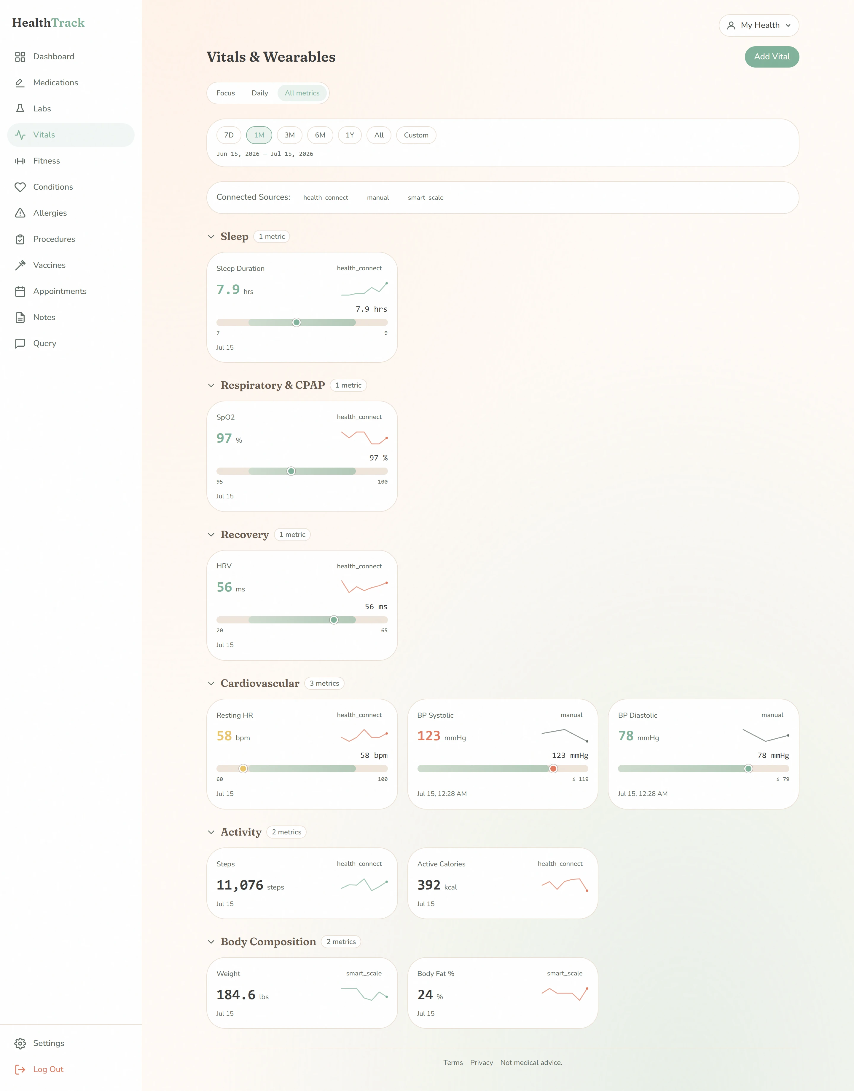 HealthTrack image 2