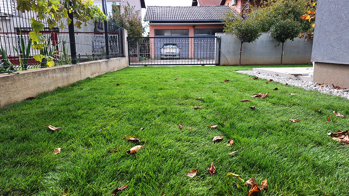 Postavljanje travnjaka