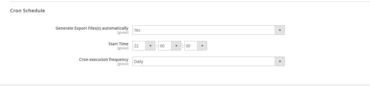 Cron Configuration Cron Configuration