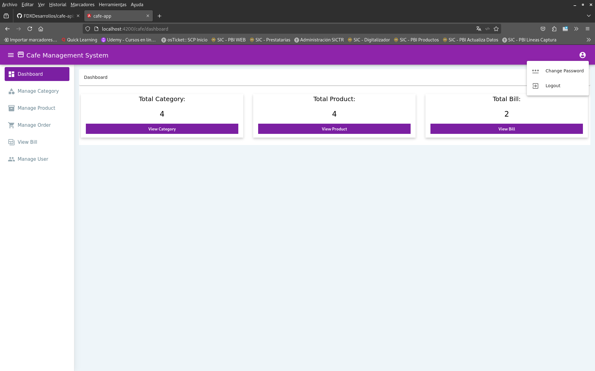 GitHub - FDXDesarrollos/cafe-app: Cafe Management System (Angular ...