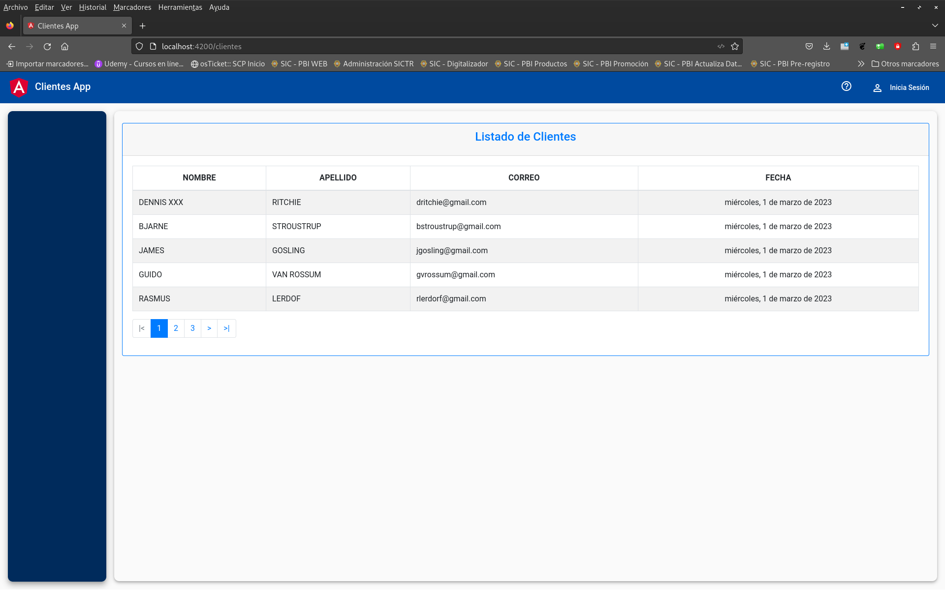GitHub - FDXDesarrollos/clientes-app: Aplicación FrontEnd de Clientes y ...
