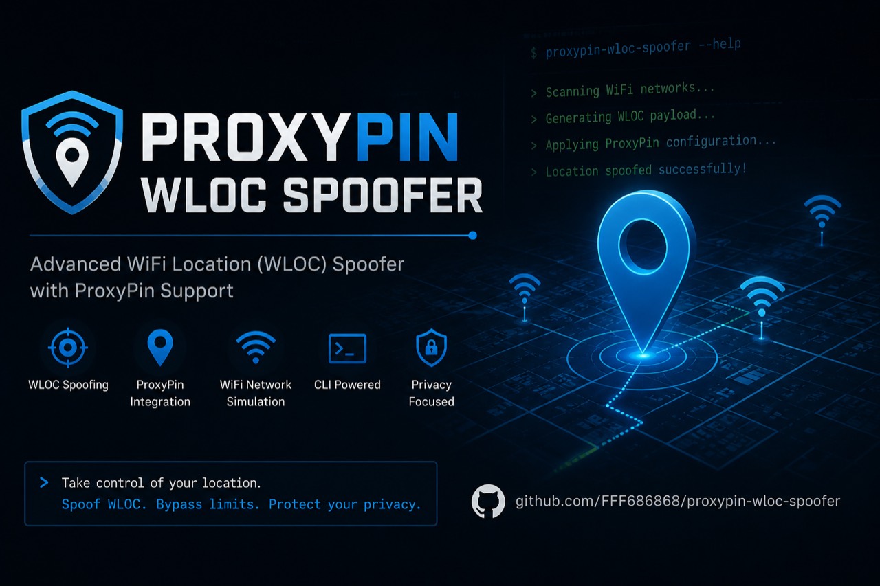 ProxyPin WLOC 响应重写脚本封面