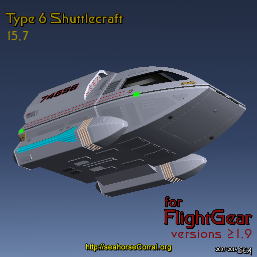 Shuttle Type 6 GitHub - FGMEMBERS-NONGPL/shuttle6: FG Aircraft | Type 6 Shuttlecraft ...