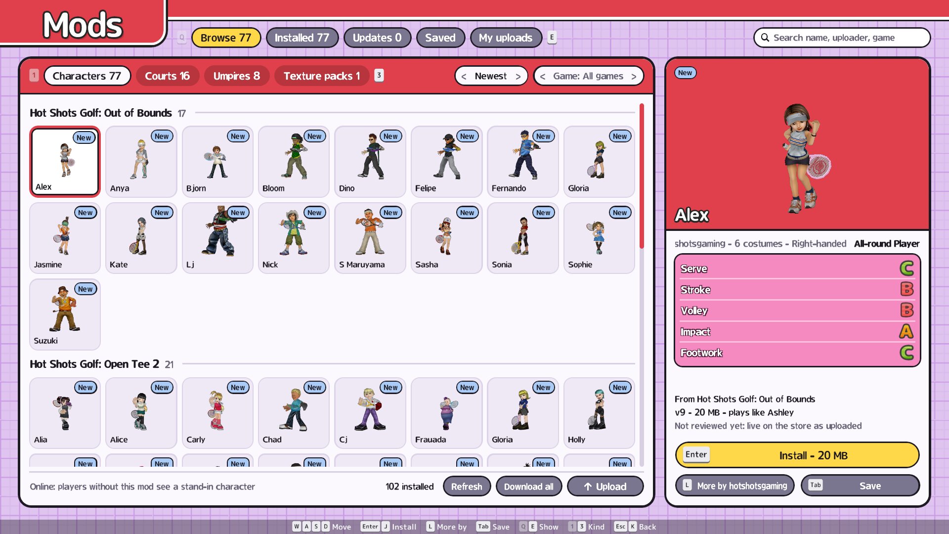 Mod store