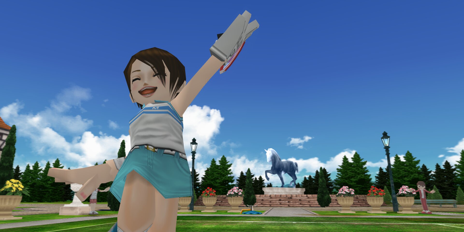 A mod character on a mod court