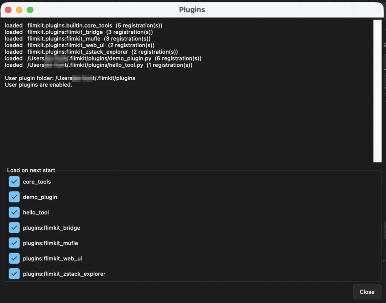 Help > Plugins