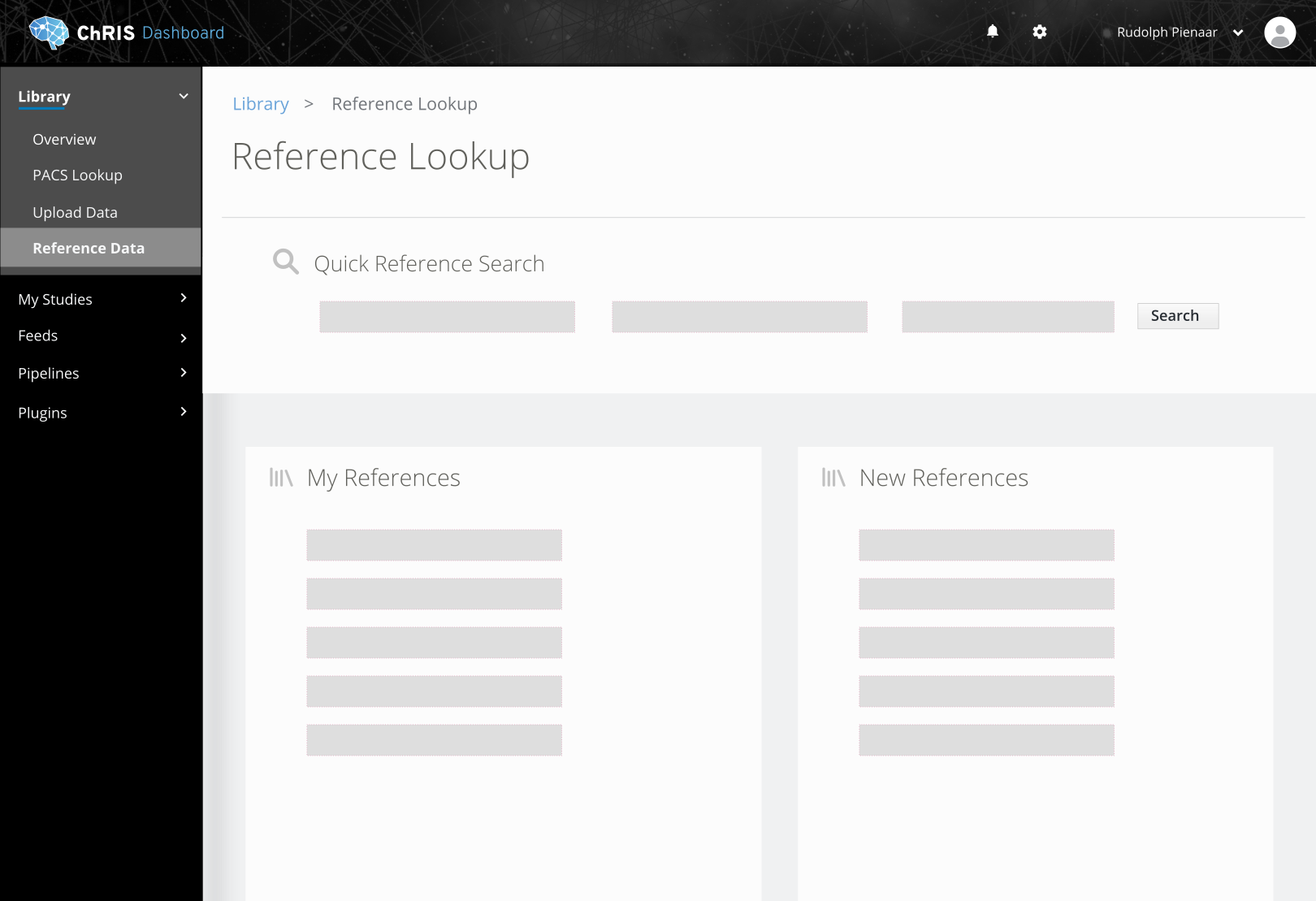 Rough reference lookup mockup