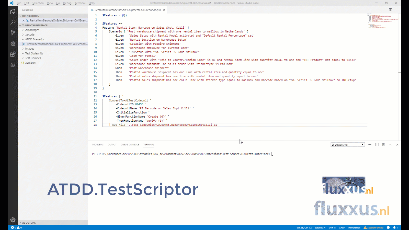 ATDD.TestScriptor Demo