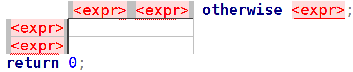 empty decision table