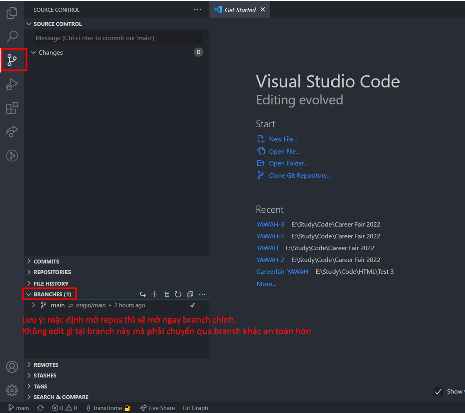Git and Github | Hoi Sinh vien help tool