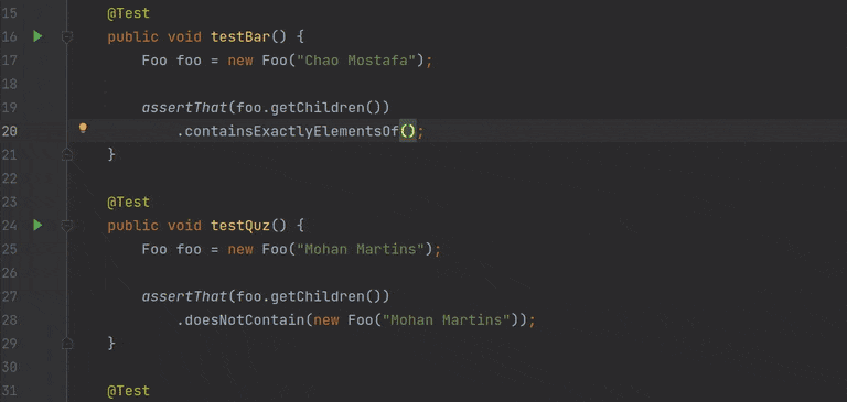 Animation of how to insert arrays