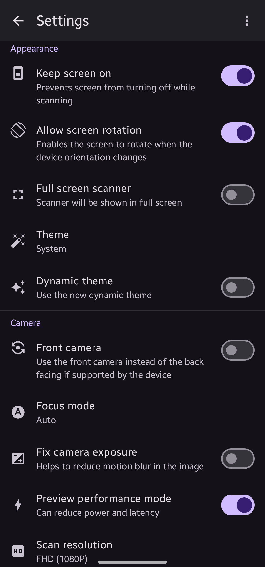 Screenshot 6 of HID Barcode Scanner — opens full size