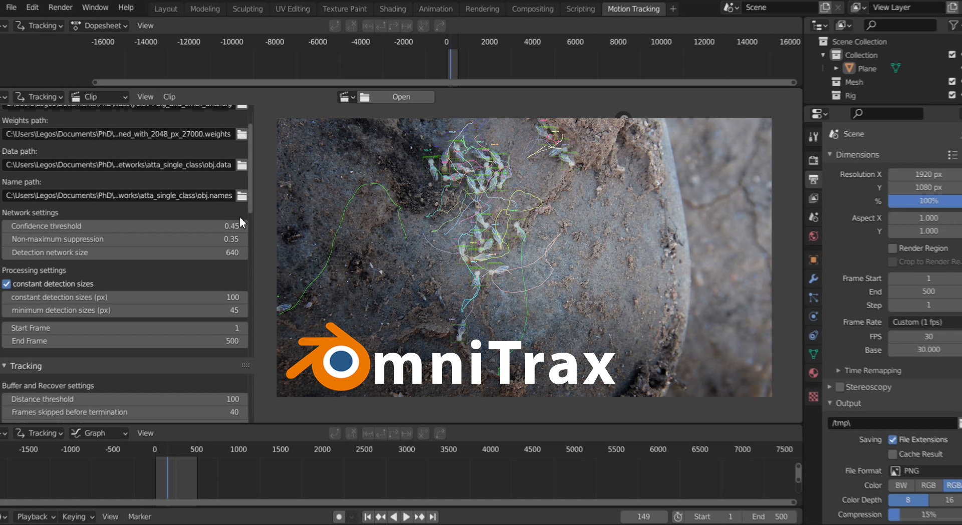 OmniTrax : Multi-Animal Tracking Demo