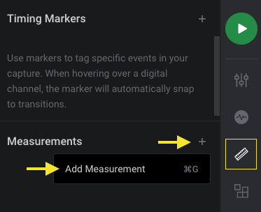 Adding a Measurement