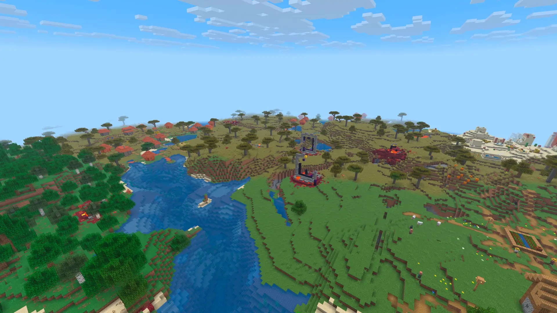 Modified structure set settings