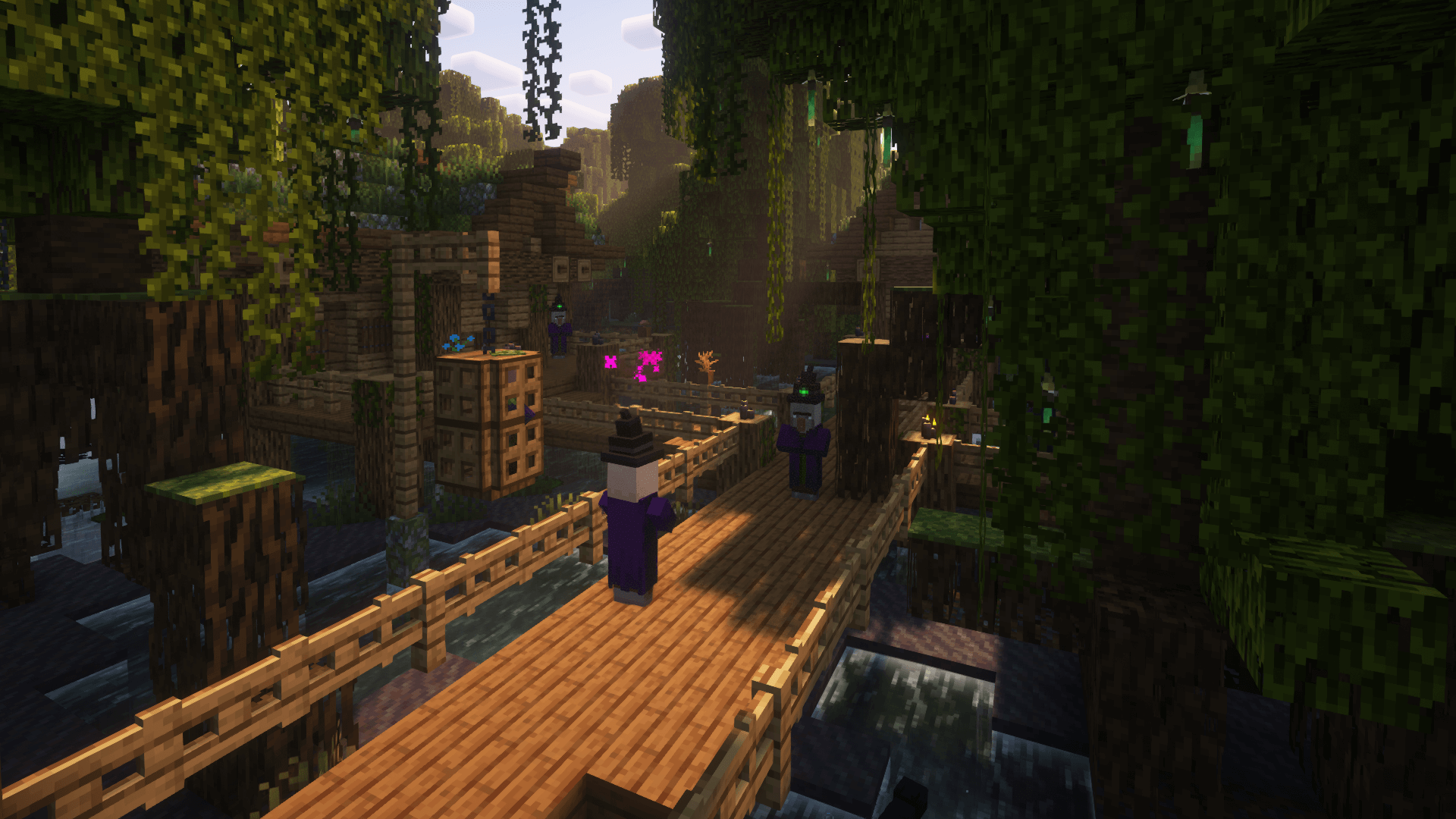 Mangrove Swamp Witch Village at day