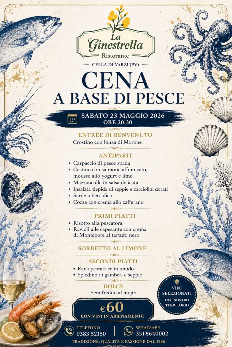 Cena di pesce