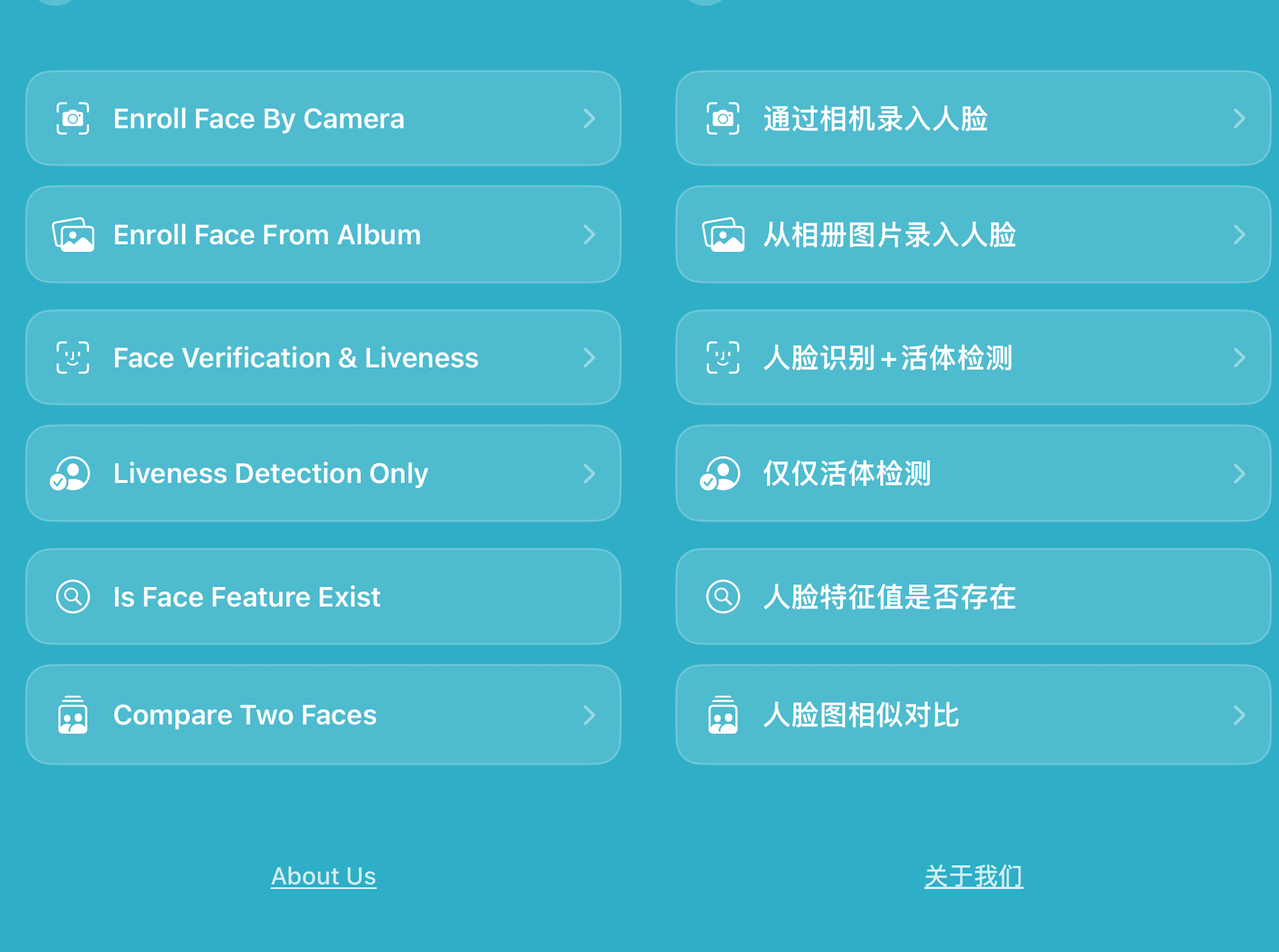 FaceAISDK Flutter demo