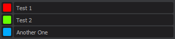 Now we have a Custom ControlWidget that looks and functions exactly as we want it to