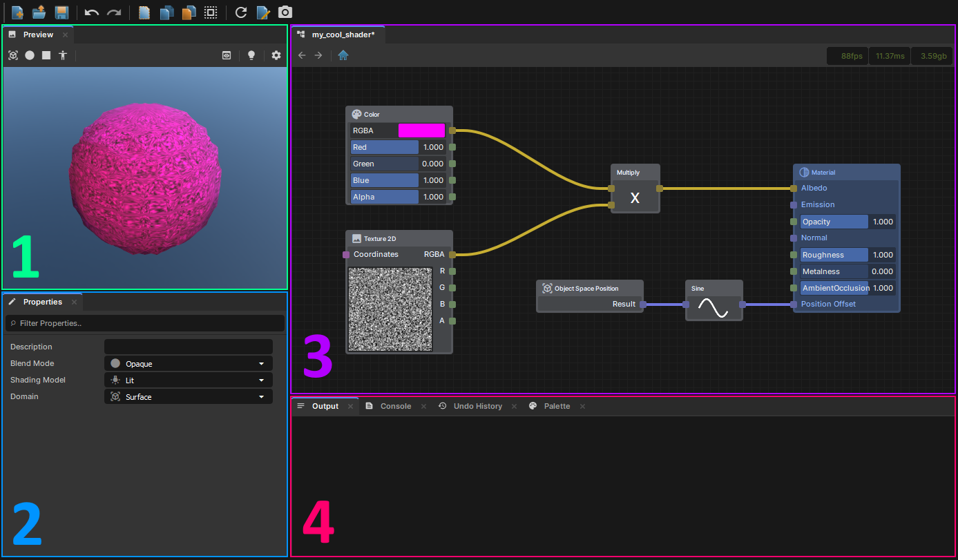 ShaderGraph in the s&box editor