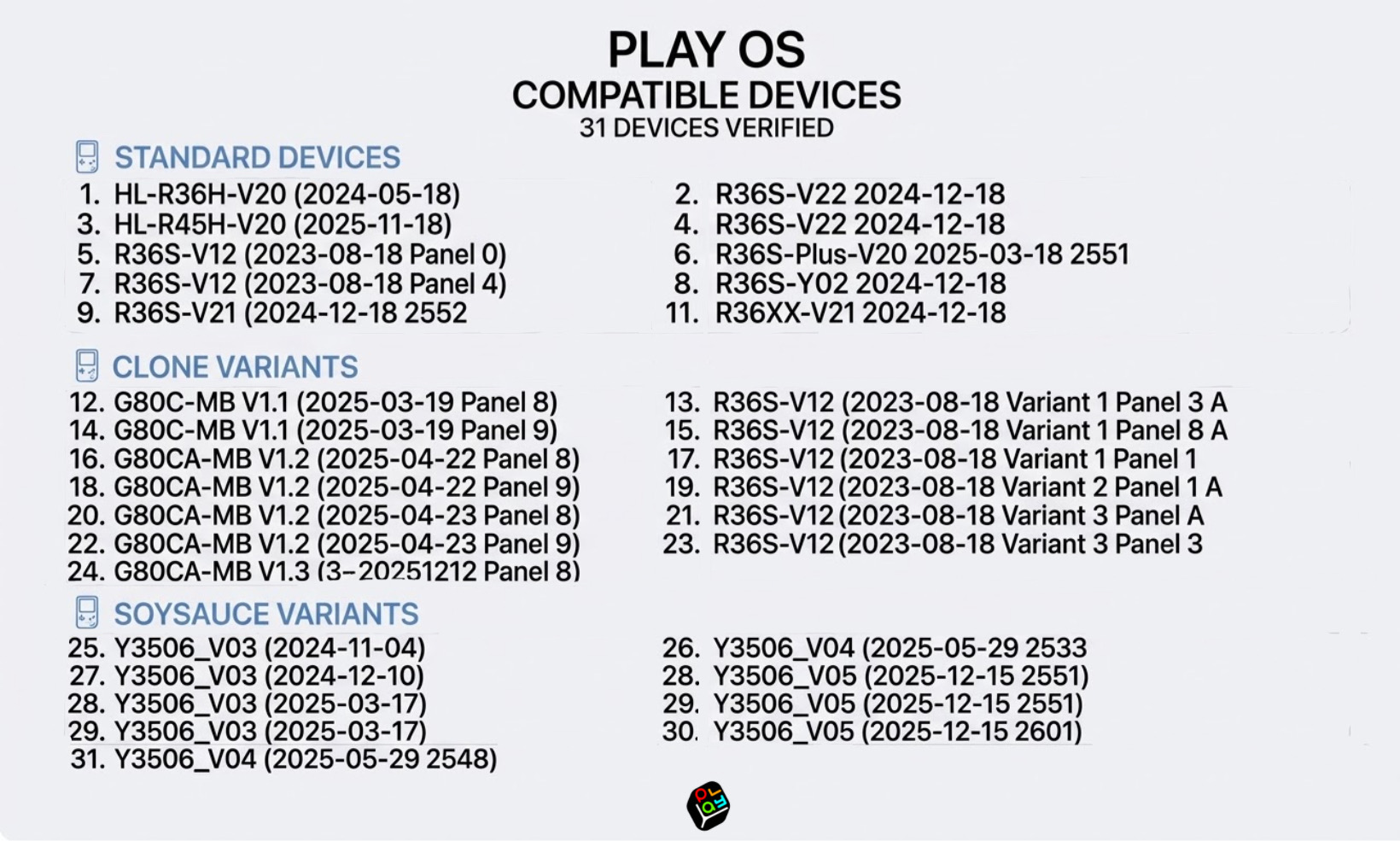 PLAY OS Logo