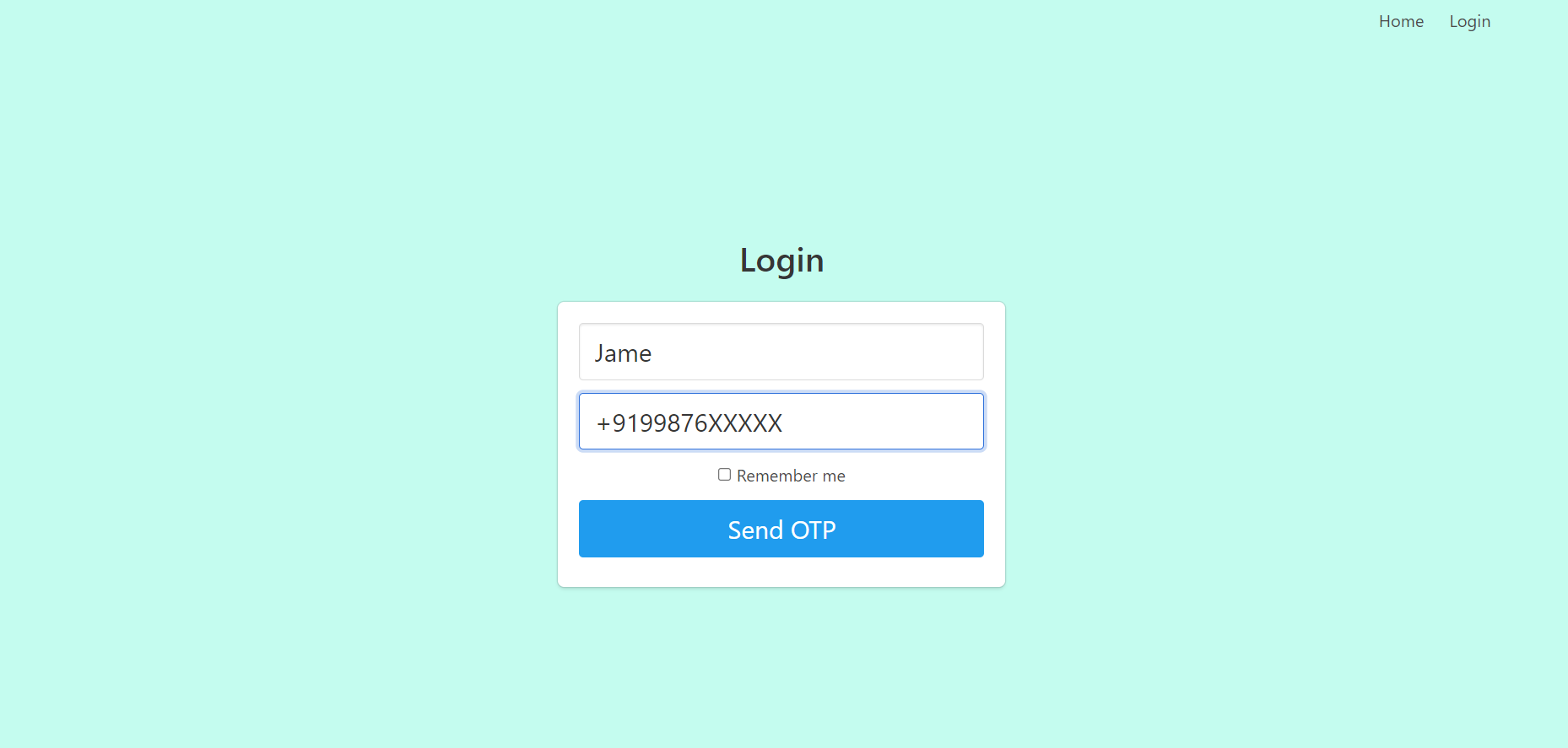 Login