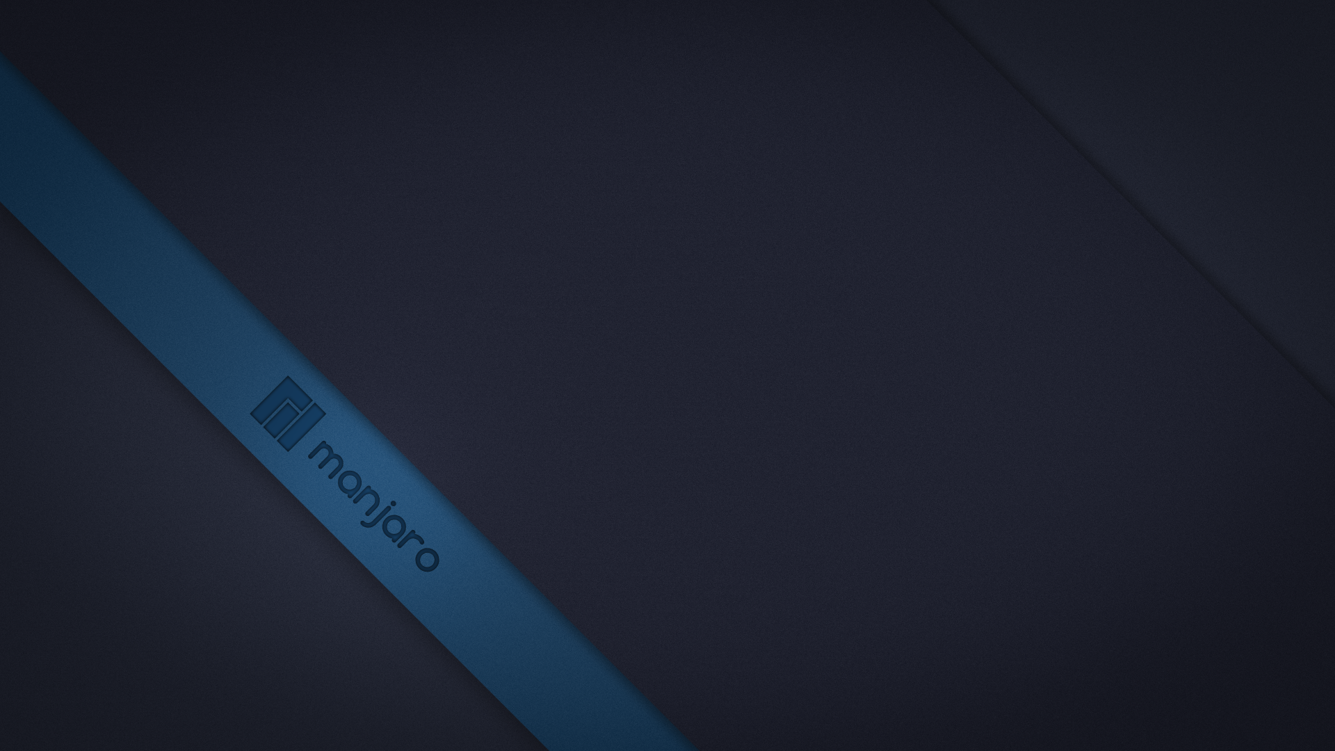 manjaro-material-blue-wallpaper