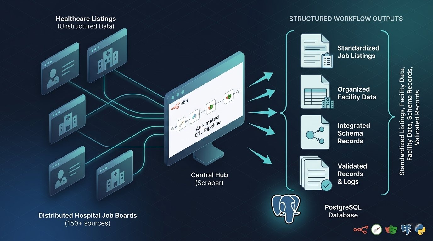 Healthcare Job Board Scraper