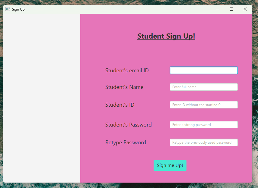 studentsignup