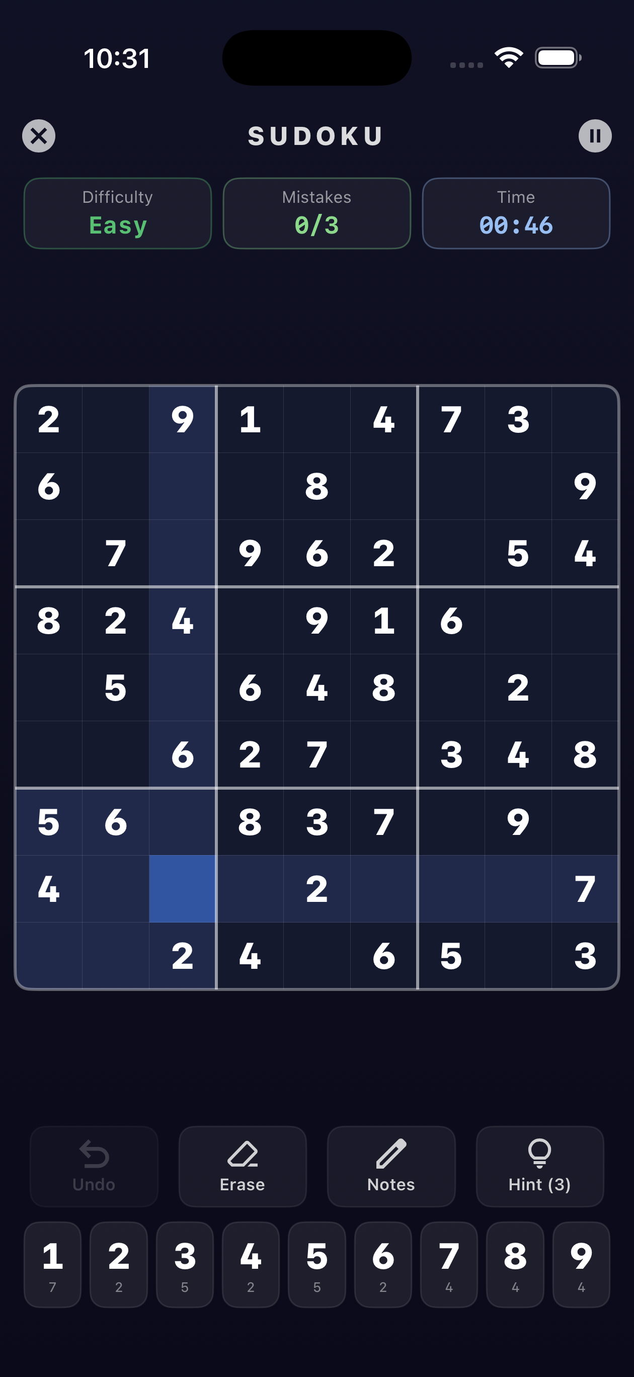 Faire-Games Sudoku iOS