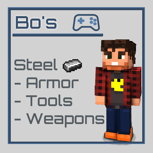 Bo's Steel Armor, Tools and Weapons