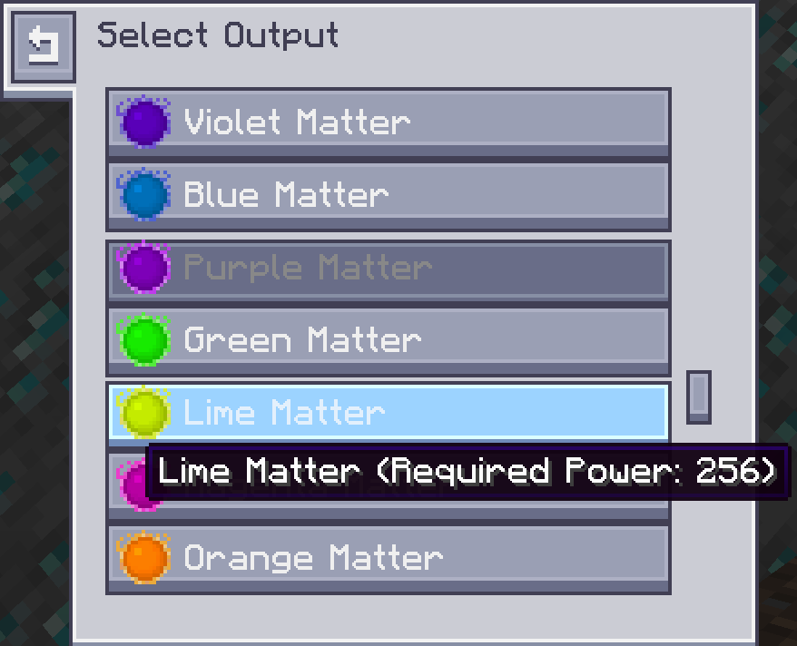 Condenser Selector