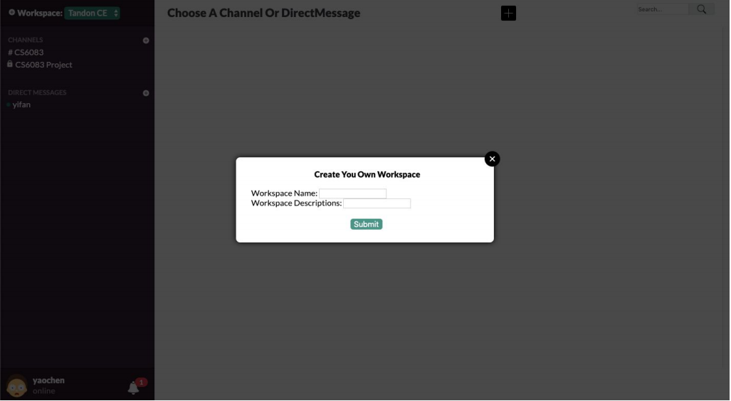 GitHub - FanFan0919/Slack-clone: This is a slack clone web application ...
