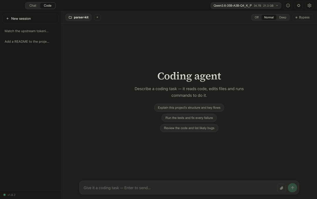 Chaty's local coding agent reading an out-of-workspace file behind a one-click permission grant