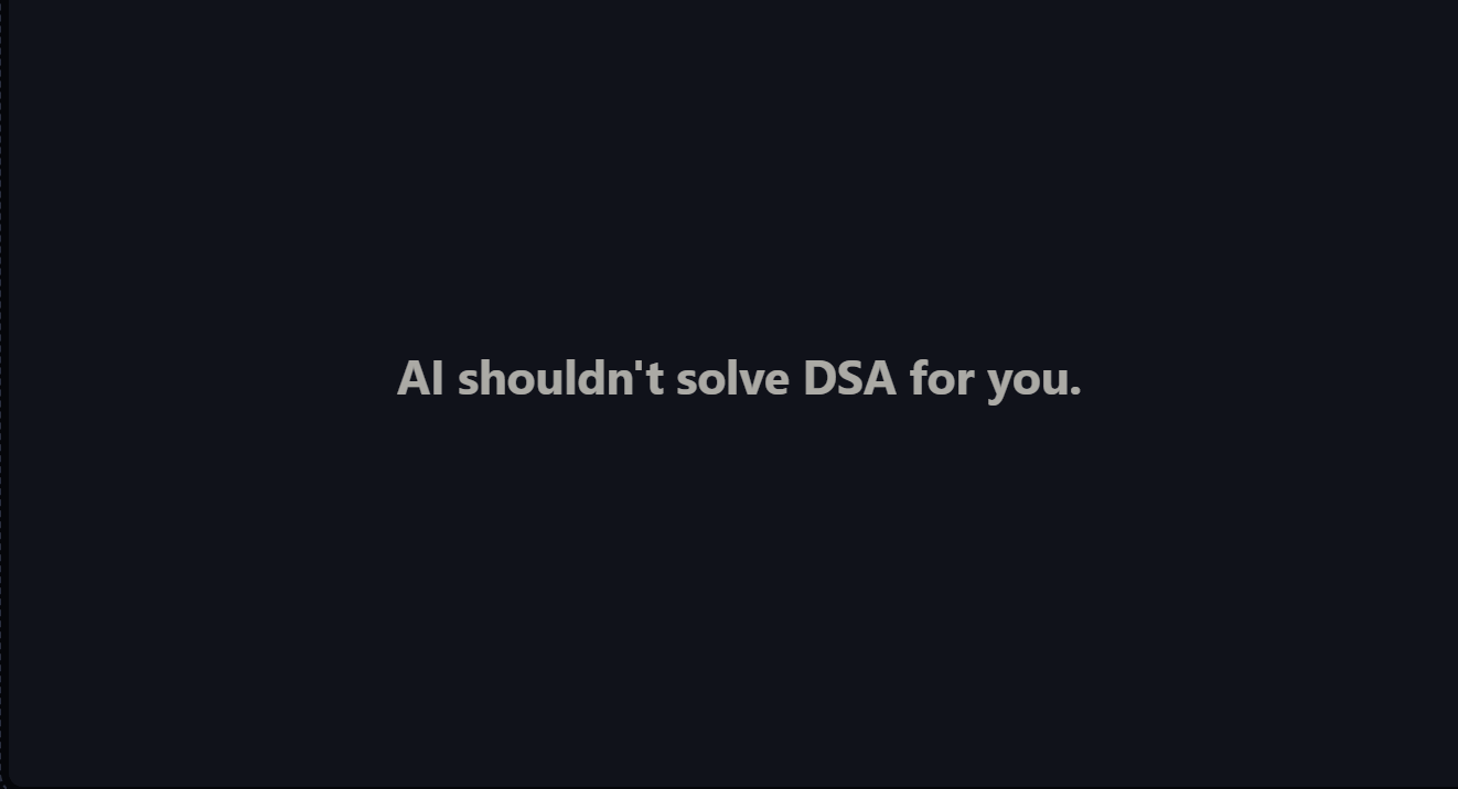 Think Before Code demo