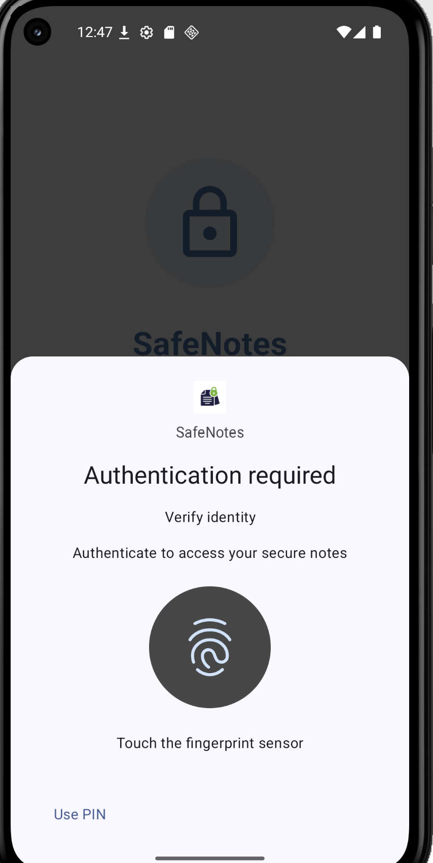 Biometric Auth