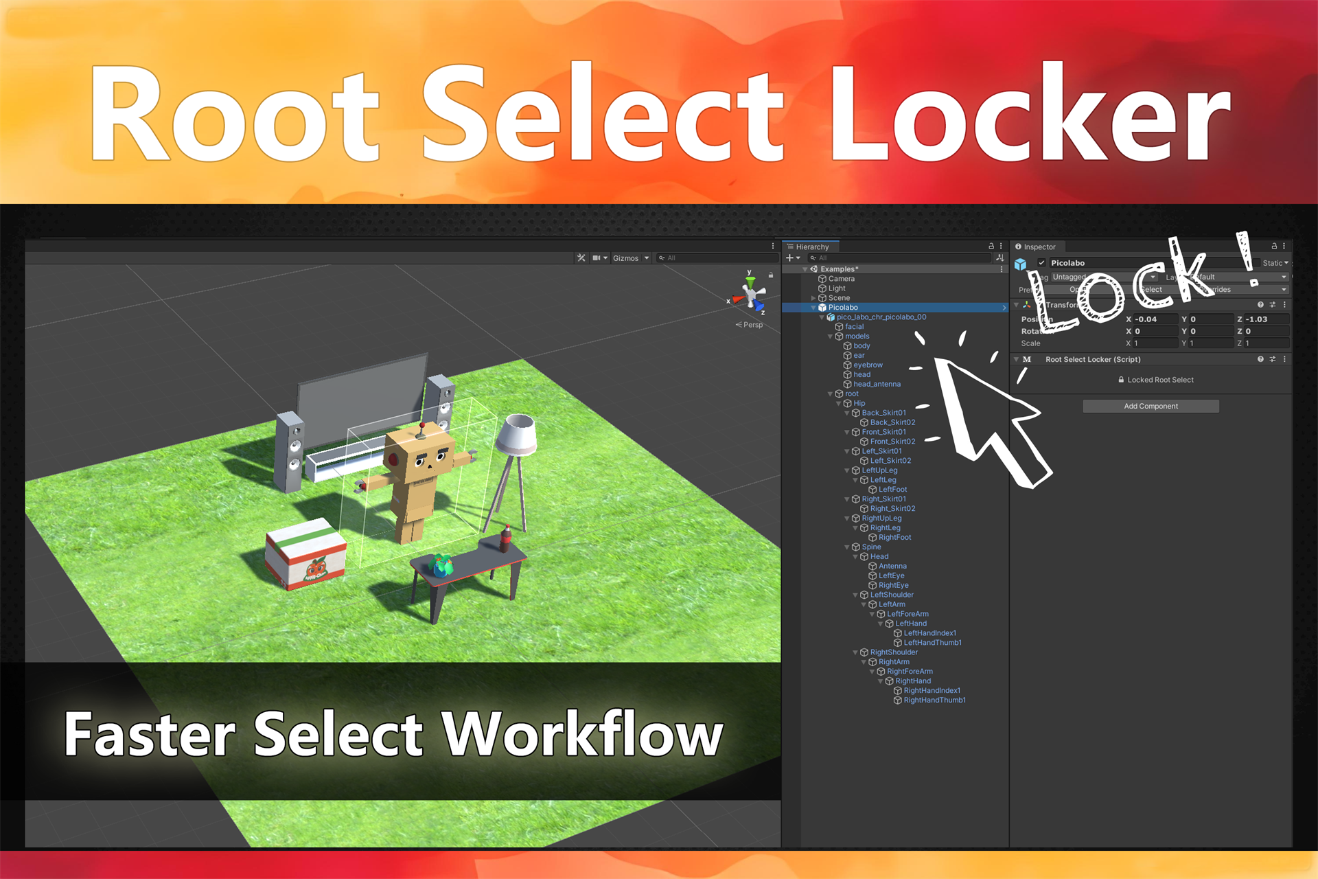 RootSelectLocker Preview