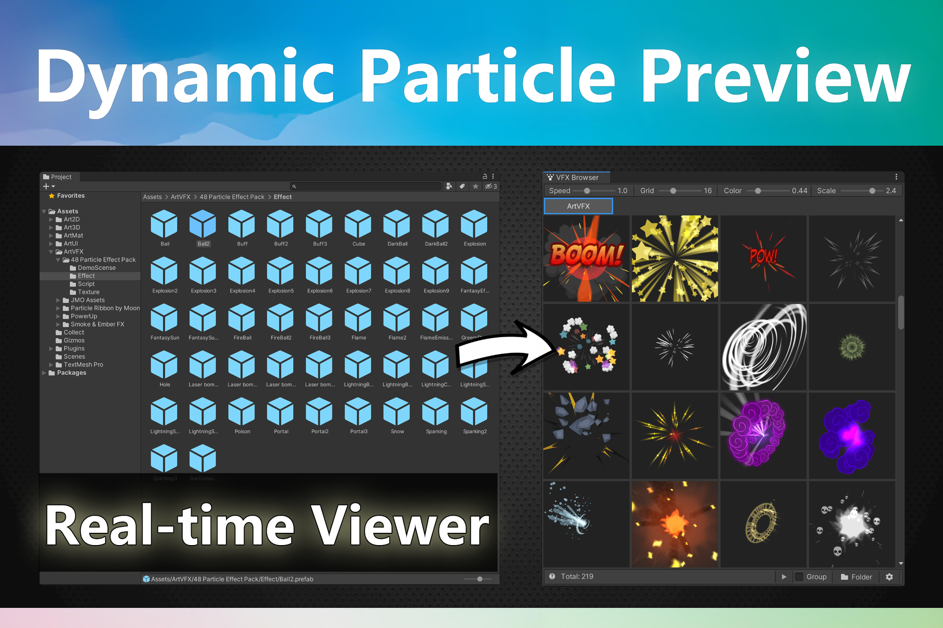Dynamic Particle Preview