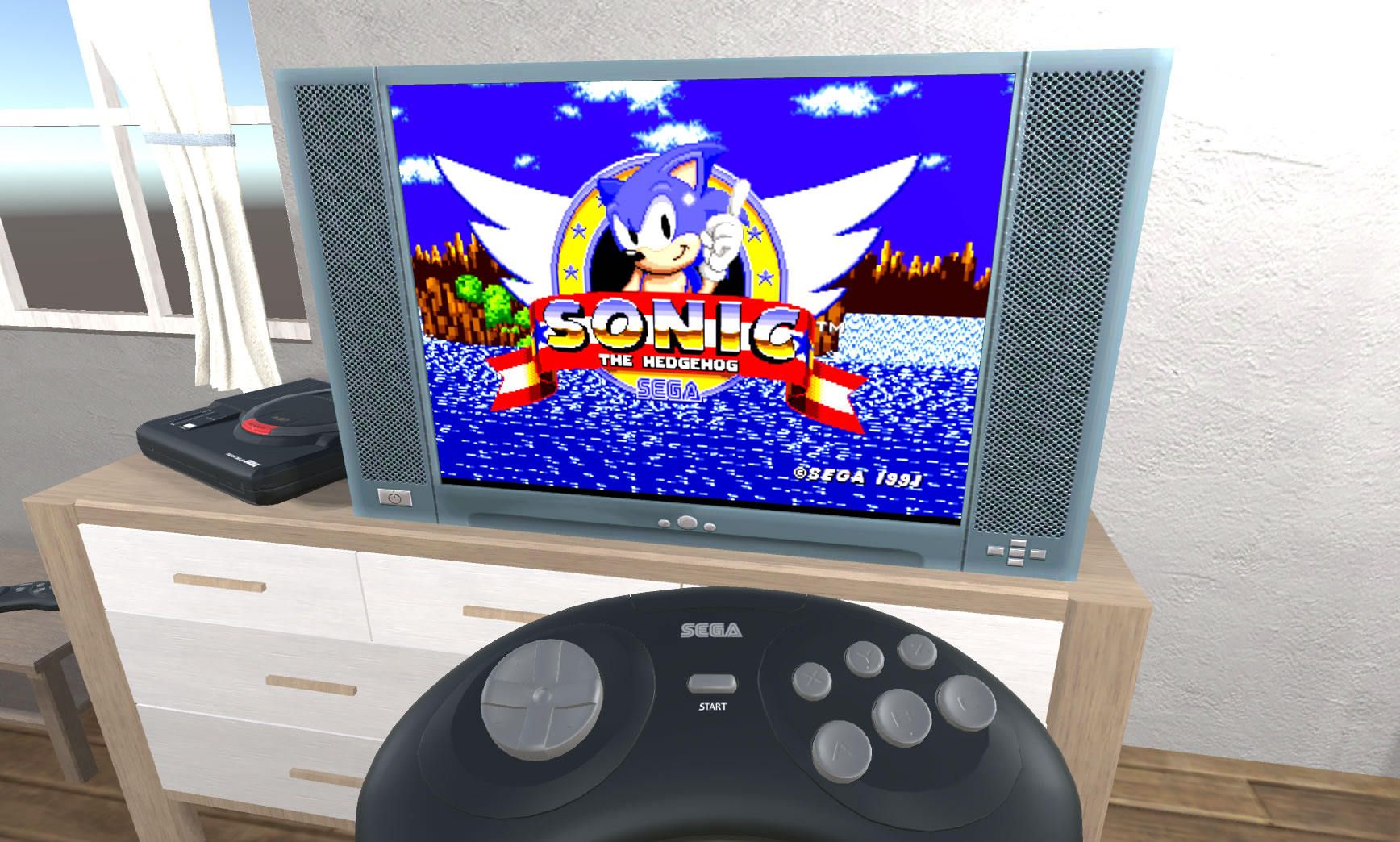 Jeg mistede min vej sandsynligt Konvertere GitHub - FedericoGarciaGarcia/VirtualGens: Sega Gensis emulator running  inside Unity in a virtual room