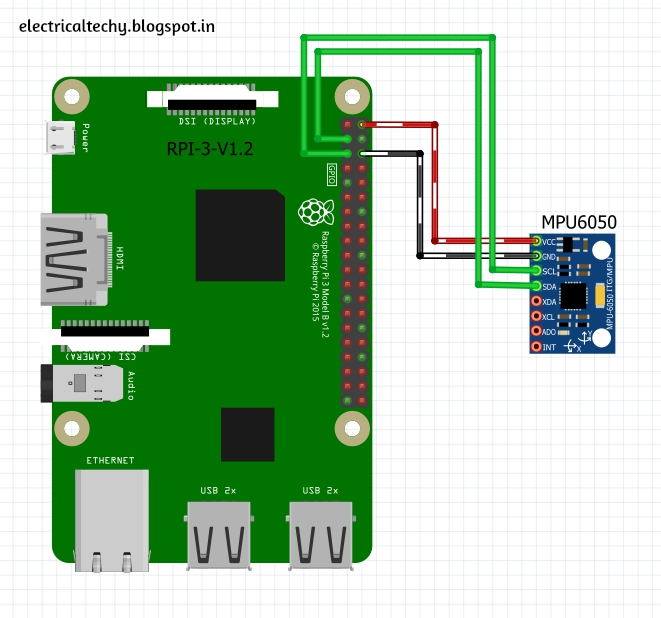 MPU6050 with Raspberry Pi