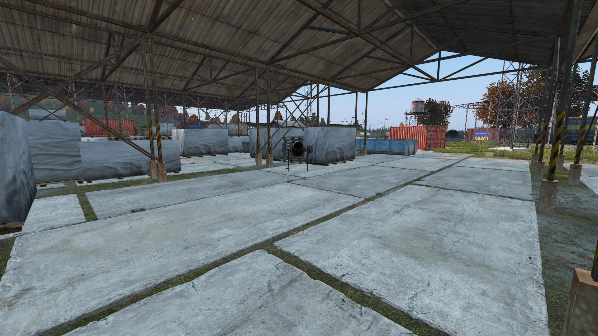 Cement Mixer Zeleno 1