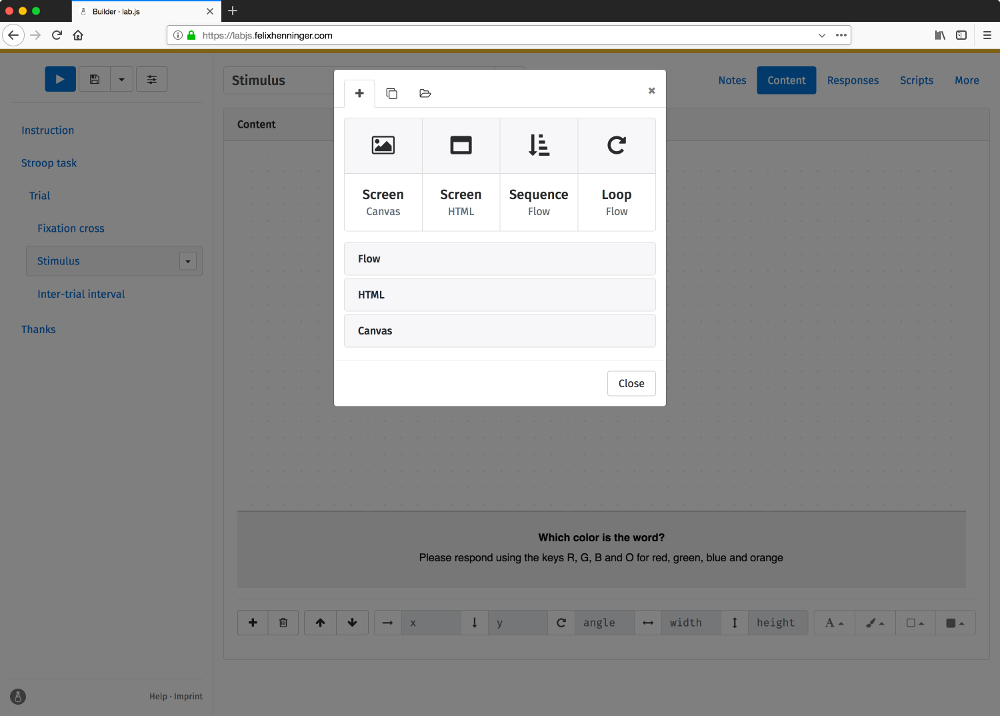 Adding components