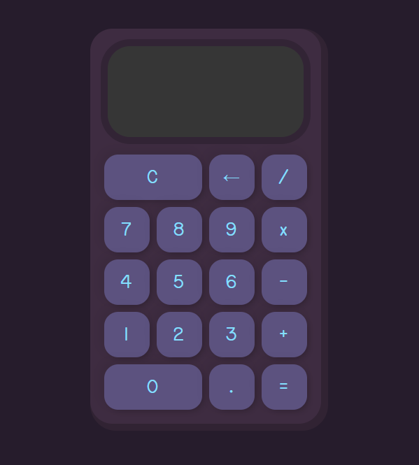 Calculator Header