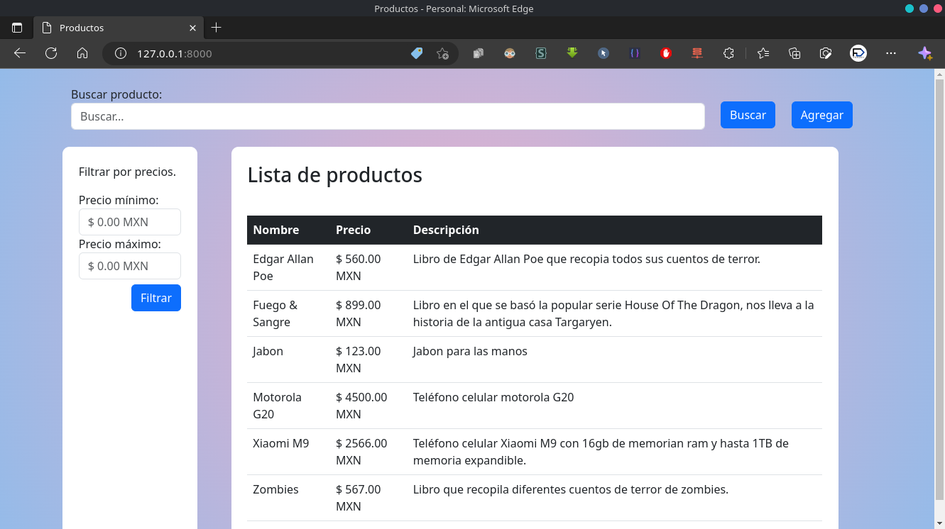 GitHub - Fernand117/ListaProductos: Proyecto de Laravel que lista los ...