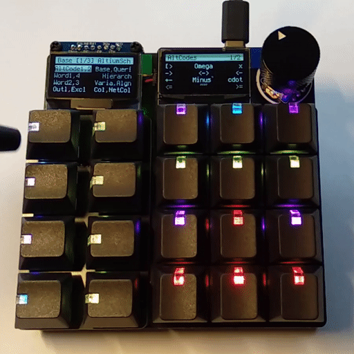 Adafruit Ultimate Macropad - Baseboard, from the project README