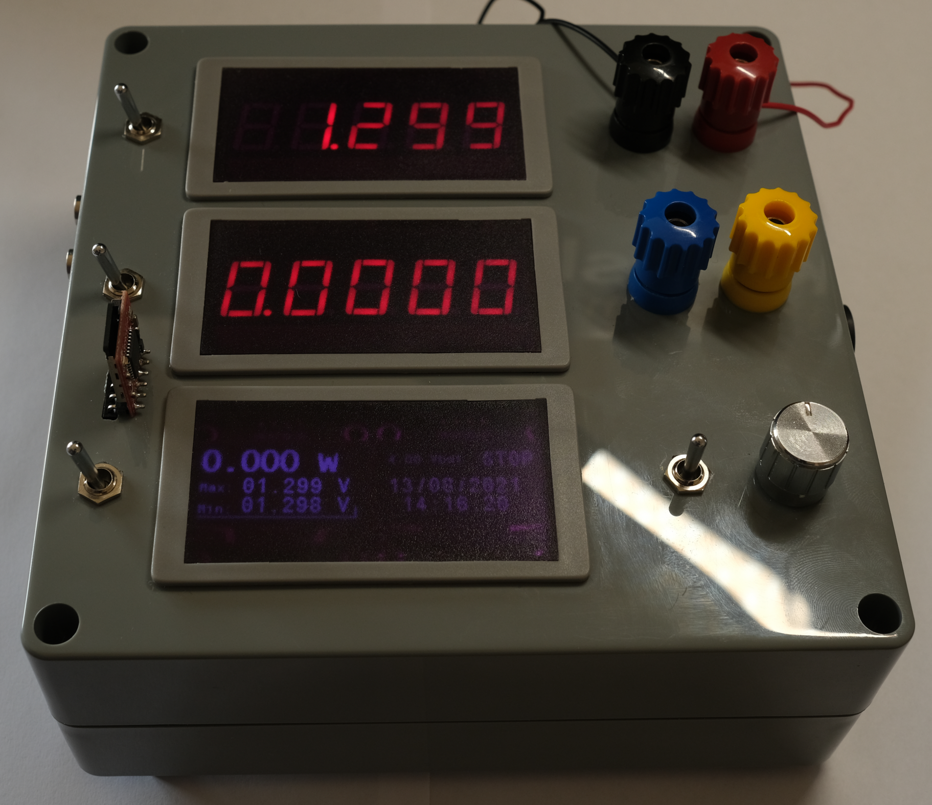 High accuracy logging volt/amp meter, from the project README