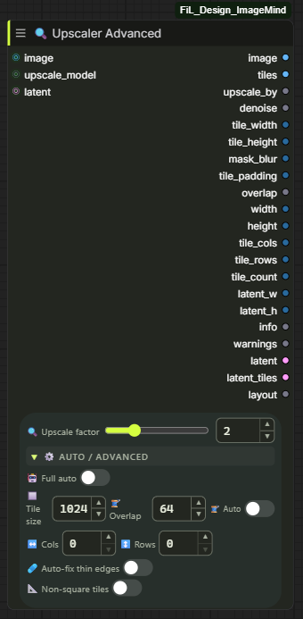 Upscaler Advanced