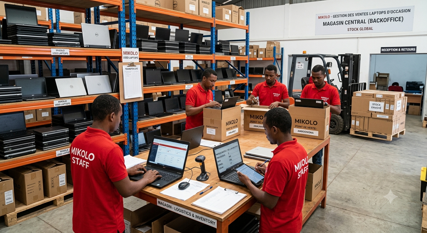 Laptop Sales & Inventory Management (Mikolo)