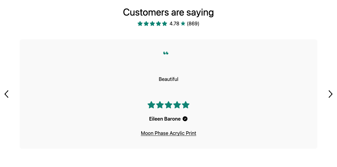 Testimonials Carousel