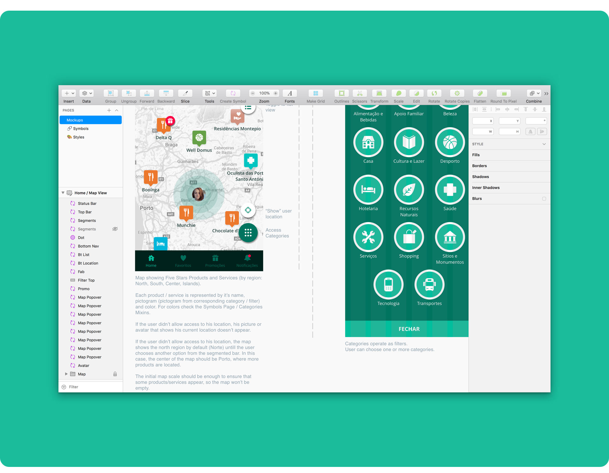 Documented Sketch file